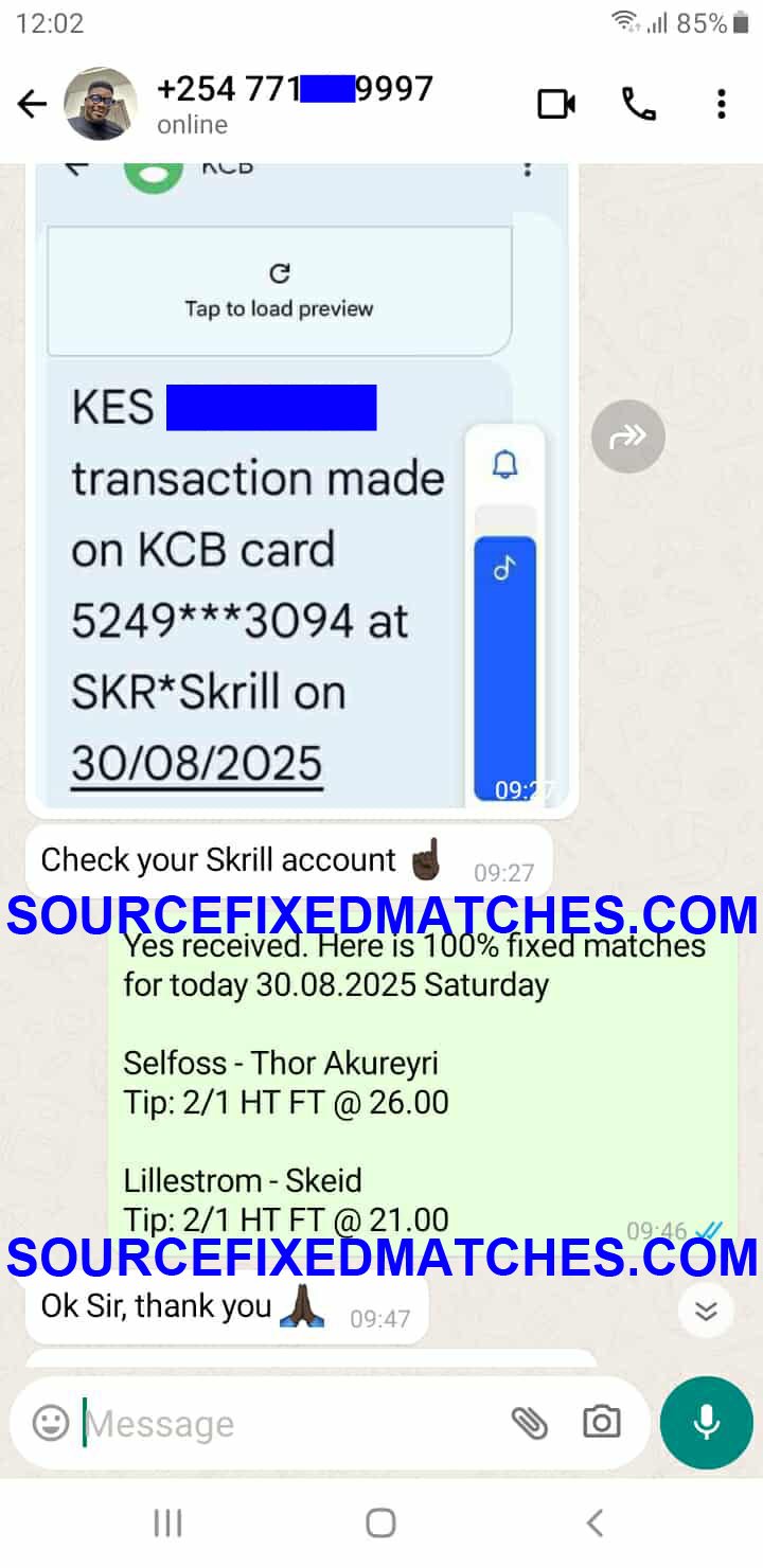Fixed Matches
