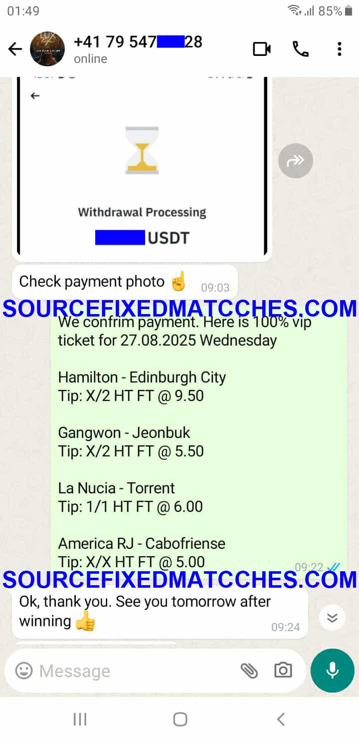 100% Genuine Fixed Match