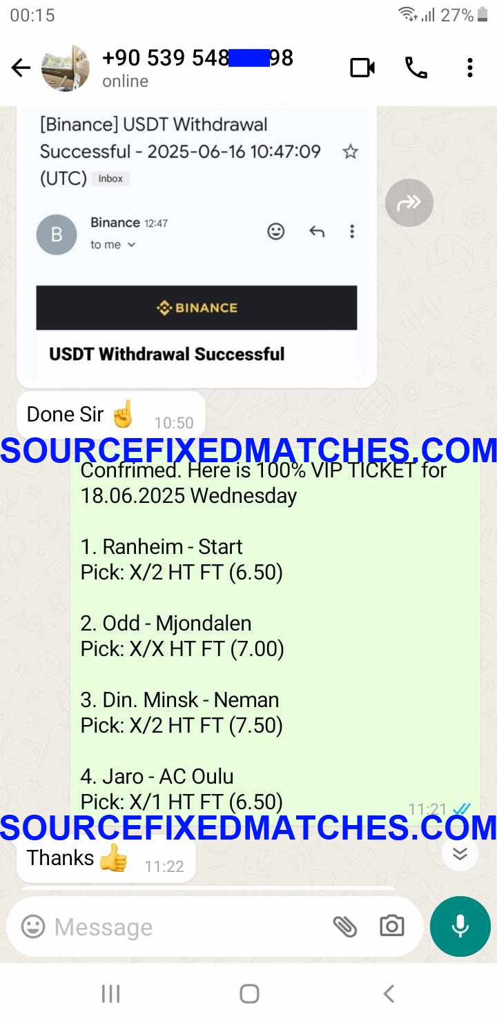 Correct Score Fixed