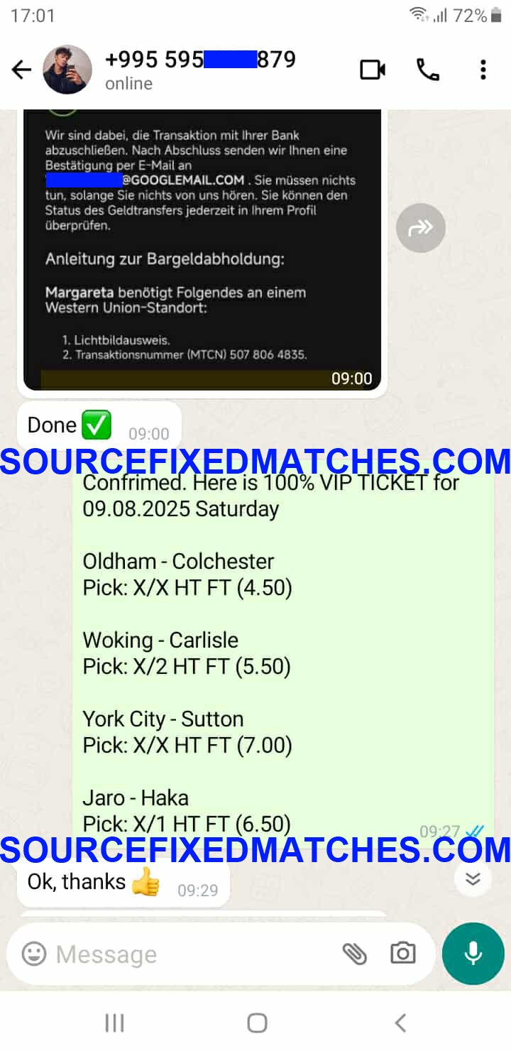 Fixed Match 100% Sure